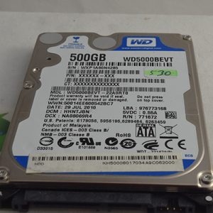 WD5000BEVT-22A0RT0 , WD5000BEVT